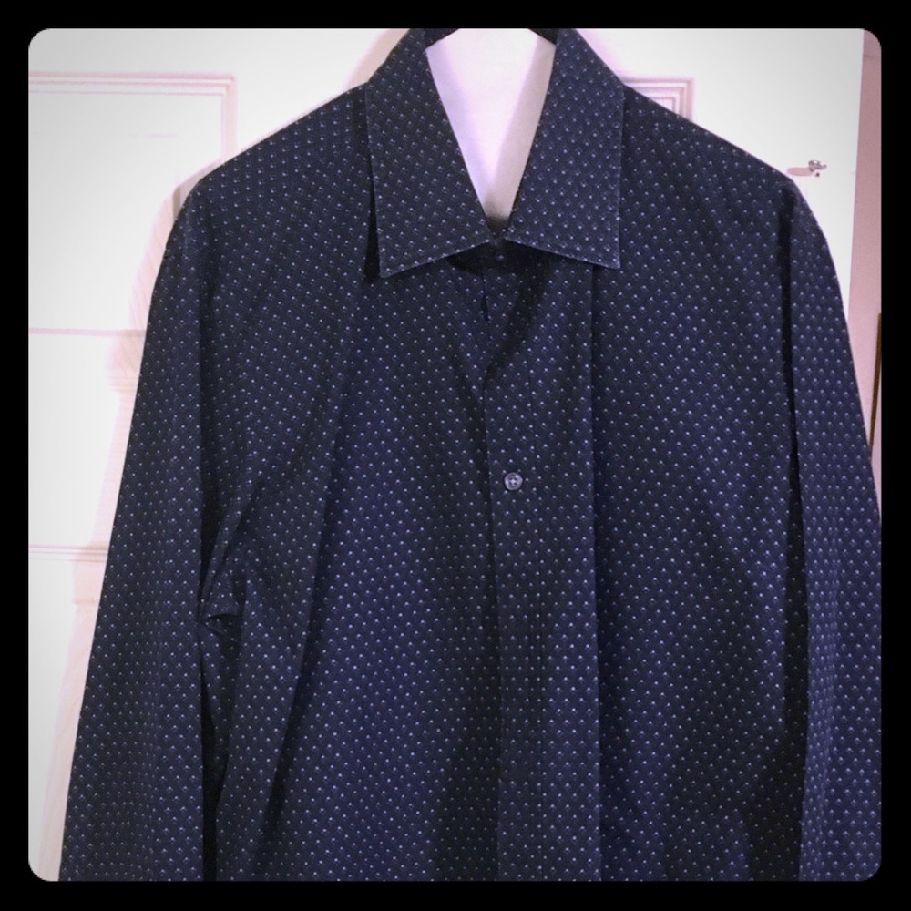 Pristine Hugo Boss sz L men’s button down shirt